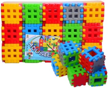 Конструкционные блоки ADUSIE WAFLE 90 шт. ЛОДЫЖКА