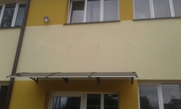 DASZEK NAD DRZWI ZADASZENIE MARKIZA 200 x 120 Alu.