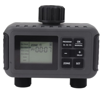 Таймер спринклера, 2-зонный таймер подачи воды