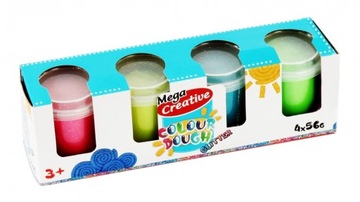 ТОРТ-МАССА 4 ЦВЕТА ТОРТ-ПЛАСТИК LINE GLITTER