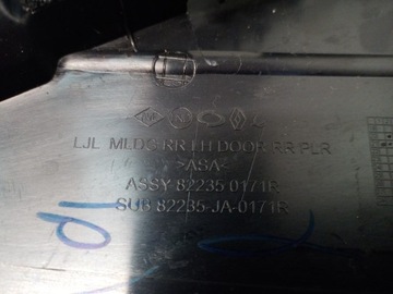 LIŠTA KRYT DVEŘE LEVÝ ZADNÍ RENAULT ARKANA 822350171R