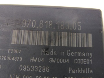 MODUL PDC PARKOVÁNÍ PORSCHE PANAMERA 97061818305