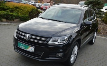 Volkswagen Tiguan I SUV Facelifting 2.0 TSI 180KM 2012 Volkswagen Tiguan 2,0 TSI 180 KM 4X4 BI-Xenon Nawigacja Panorama HIGH-LINE