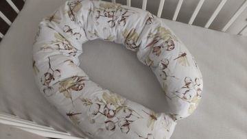 Poduszka ciążowa bawełniana - ważki