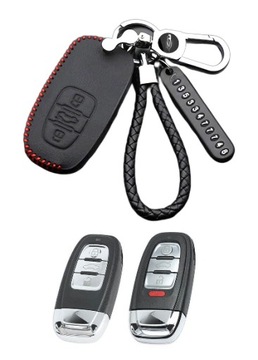 Etui pokrowiec grot klucz AUDI A4 A5 A6 A7 A8 Q5 Q7 Q8 S6 S7 S8 B8 brelok