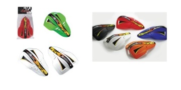 ACCEL ZAMIENNE LISTKI DO OSŁON RĄK (HANDBAR) ENDURO KOLOR NIEBIESKI