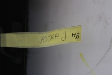 OPEL ASTRA J HB 2009R- KRYT POLIČKA KUFRU