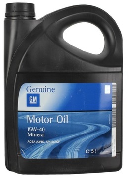 Olej Mineralny OPEL GM 15W40 5L