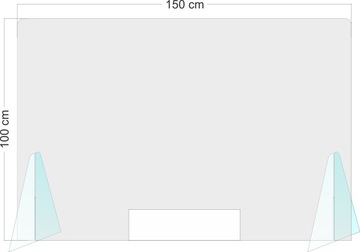 Крышка оргстекла 200х100, оргстекло, стоячее, 4мм