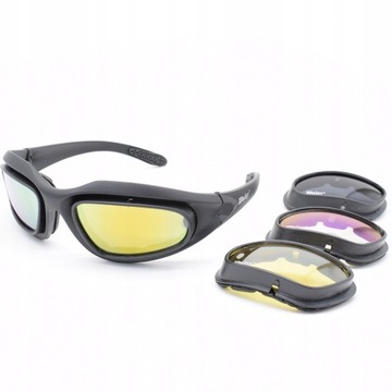 OKULARY POLARYZACYJNE TAKTYCZNE SPORTOWE DAISY C5