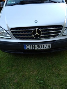 Mercedes VITO VIANO W639 CHROME GRILL полоски, манекен