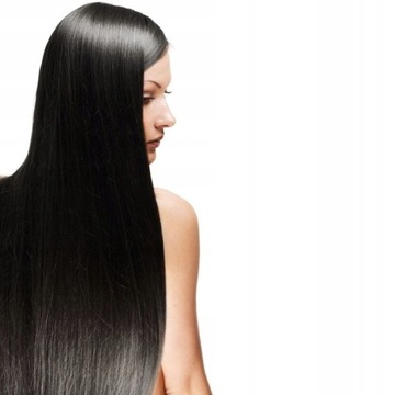 ВОЛОСЫ ДЛЯ МИКРО КОЛЬЦЕВ 100% НАТУРАЛЬНЫЕ МИКРО КОЛЬЦА 60 СМ черные 1