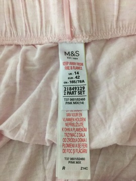 M&S spodnie od piżamy w groszki XL *PW561*