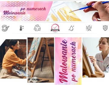 Набор картин по номерам Кит 40x50