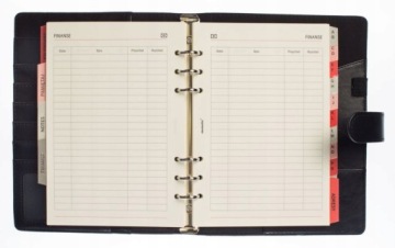 Органайзер 2024 MEMOFIX A5-77 черный