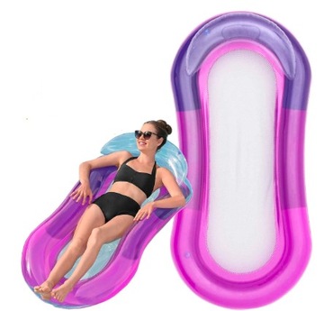 Bestway 43103 Dmuchany materac siatka leżak na wodę różowy 160 x 84 cm