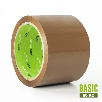 Taśma Basic transparent 72mmx66m 1szt.