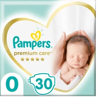 Pampers Pieluchy Premium Care 0 <3kg, 30szt.