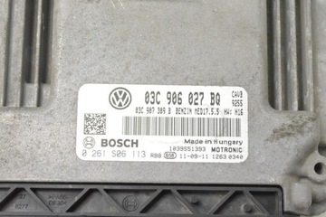 JEDNOTKA MOTORU VW TOURAN (1T3) 03C906027BQ 1.4L GASOLINE 2011