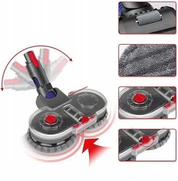 ЩЕТКА ДЛЯ ПРОМЫВКИ ШВАБРЫ ДЛЯ DYSON V7 V8 V10 V11