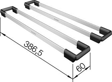 Мойка Blanco Etagon 6, керамика, черный 525162 + сифон