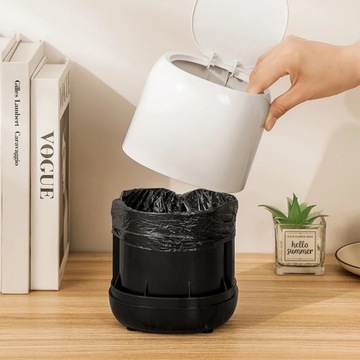 Настольный мусорный бак, небольшой мусорный бак, настольный мусорный бак, мини-мусорный бак