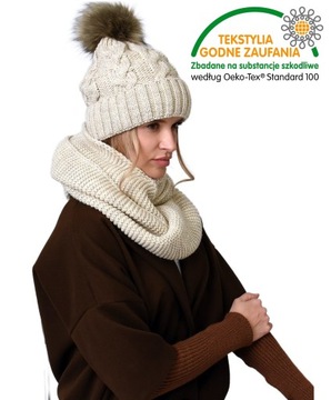 Модный зимний комплект СТИЛЬНАЯ женская шапка-шарф, шапка из флиса, ЦВЕТА