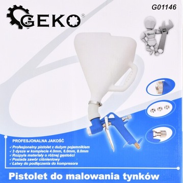 Штукатурный пистолет для штукатурки, краски, штукатурка, обои 7,5