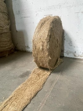 ЛЬНЯНАЯ ЛЕНТА ДЛЯ УПЛОТНЕНИЯ ИЗОЛЯЦИИ ДЕРЕВЯННЫХ СРУБЕННЫХ ДОМОВ 150МБ 12КГ