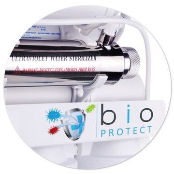 Фильтр для воды Osmosis RO8 BIO PROTECT с УФ-лампой