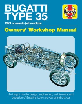 Руководство по ремонту Bugatti Type 35 Чес Паркер