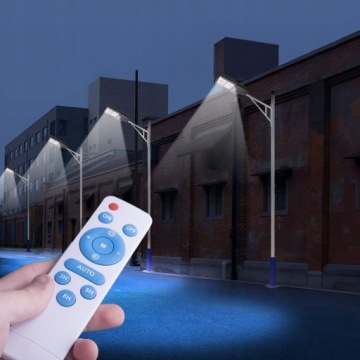 МОЩНЫЙ СОЛНЕЧНЫЙ СВЕТОДИОДНЫЙ УЛИЧНЫЙ ФОНАРЬ 2000ВТ С ДИСТАНЦИОННЫМ УПРАВЛЕНИЕМ