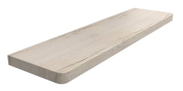 Parapet wilgoodpociorny MDF Dąb halifax biały 3 cm