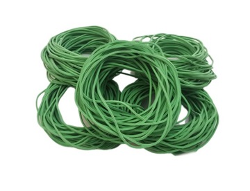 GUMKI RECEPTURKI 1 KG MOCNE rozmiar 60 mm x 1,5 mm ZIELONE