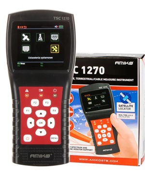 Miernik AMIKO TSC-1270 COMBO DVB-S/S2/T/T2/C2