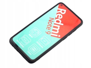 Случай для Xiaomi Redmi Примечание 9 (черный, матовый, корпус, обложка, корпус)