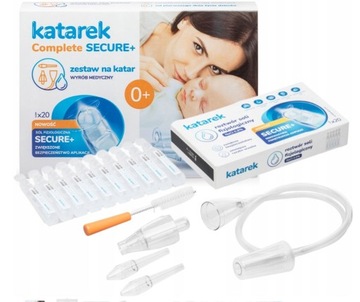KATAREK COMPLETE SECURE+ ASPIRATOR DO NOSA + SÓL