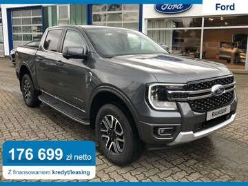 Ford Ranger VI Podwójna kabina 2.0 EcoBlue BI-TURBO 205KM 2024 Ford Ranger Limited A10 4x4 205KM