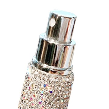 Флакон духов 10мл в стиле ретро многоразовый портативный легкий маленький белый