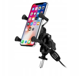 Держатель для телефона на мотоцикле Индуктивный держатель для телефона на рулевой трубке