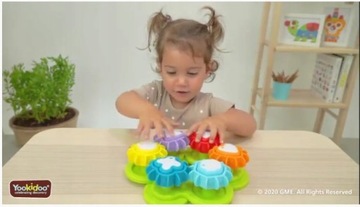 ПОДВИЖНЫЙ СОРТЕР YOOKIDOO ВРАЩАЮЩИЕСЯ ШЕСТИНКИ 40200