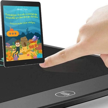 ELEKTRONICZNY INTERAKTYWNY ZNIKOPIS DLA DZIECI TABLET DO NAUKI PISANIA