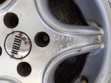 DISK 14” HLINÍK HONDA CIVIC VII