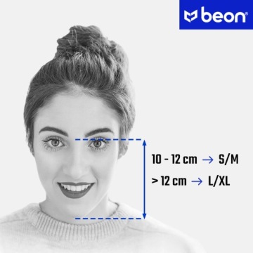 МАСКА ДЛЯ ПЛАВАНИЯ И ПЛАВАНИЯ BEON PRO G5 S/M