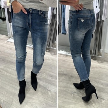 damskie spodnie jeans BY O LA LA 36 S