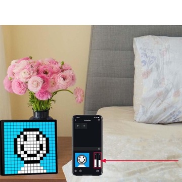 RGB LED ПИКСЕЛЬ-АРТ ДИСПЛЕЙ ДЛЯ ИГРОВОЙ КОМНАТЫ ЦИФРОВАЯ СВЕТОДИОДНАЯ ПАНЕЛЬ ЧАСОВ 16X16