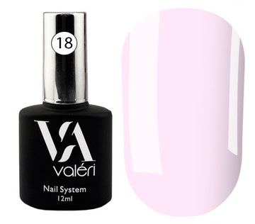 Valeri Base French 18, 12 ml KAUCZUKOWA BAZA Cukierkowy róż