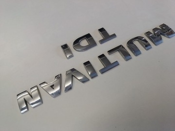 VW T5 TRANSPORTER MULTIVAN ZNAK LOGO ZADNÍ 7E0853630B