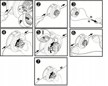 STRONG STRING HEAD 10x1,25 + АДАПТЕРЫ NAC FLO