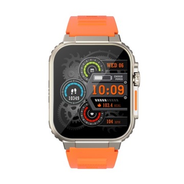 Zegarek Smartwatch Męski Hagen HC56.111.138 pomarańczowy